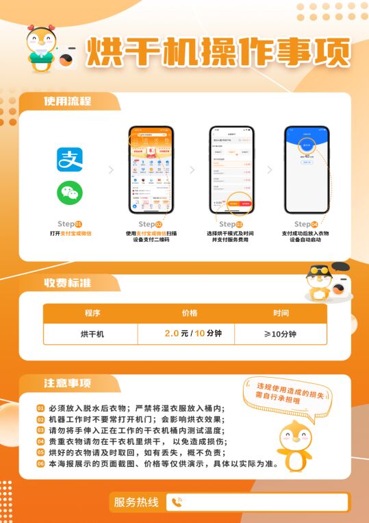 烘干机操作与价格说明